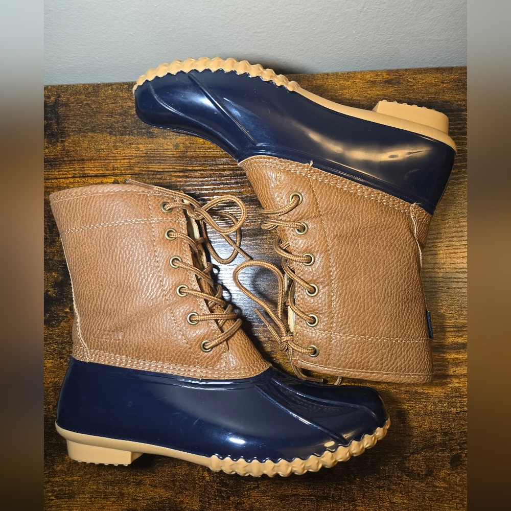 JBU by Jambu Maplewood Waterproof Duck Boots/Rain Boots Size 7M